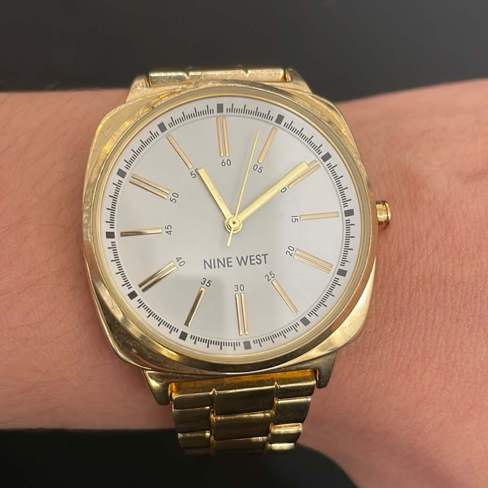 Nine West Gold Watch
